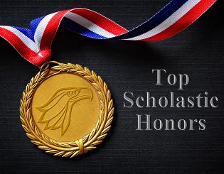 Medalion award for top scholars