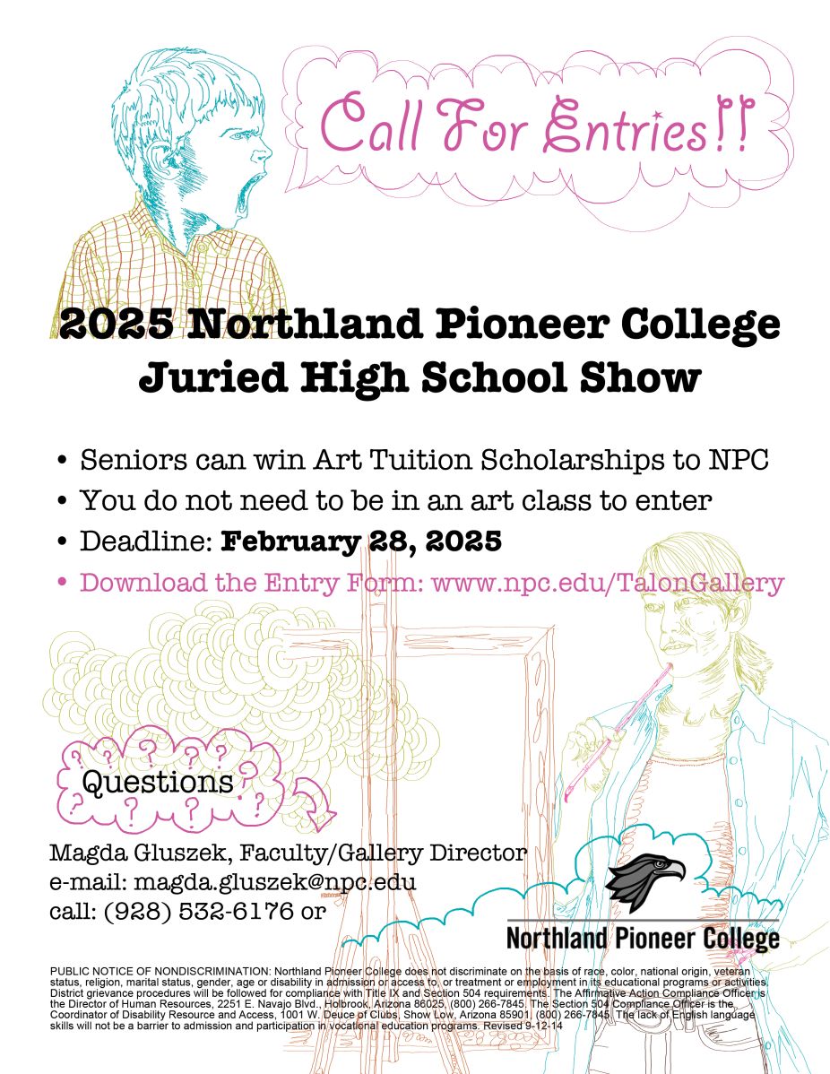 2025 NPC HS Art Show Poster