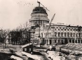 U.S. Capitol, circa 1863